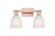 Brookfield - 2 Light - 17 inch - Antique Copper - Bath Vanity Light (3442|716-2W-AC-G441)