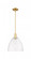 Bristol - 1 Light - 12 inch - Satin Gold - Stem hung - Mini Pendant (3442|716-1S-SG-GBD-122)