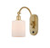 Cobbleskill - 1 Light - 5 inch - Satin Gold - Adjustable - Sconce (3442|918-1W-SG-G111)