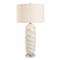 Uttermost Anneli White Swirl Table Lamp (85|30573)