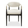 Uttermost Moxie White Dining Arm Chair (85|23927)