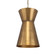Uttermost Crocker Brass 1 Light Mini Pendant (85|21617)
