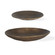 Uttermost Stratum Round Brass Bowls Set/2 (85|18255)