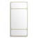 Uttermost Wrenton Brass Rectangular Mirror (85|08252)