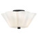 Medium Semi-Flush Mount (1118101|83713BK)