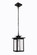 Rock Creek 1 Light Outdoor Pendant in Textured Black (20|ZA7011-TB)
