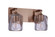 Andie 2 Light Vanity in Satin Brass (20|20614SB2)