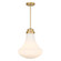Bartlet 1-Light Pendant in Warm Brass (128|7-0108-1-322)