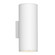 Nordic 12-in (5-in Dia.) White Dimmable Up and Down LED Exterior Cylinder Wall Sconce (461|EW265212-WH)