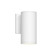 Nordic 7-in (3-in Dia.) White Dimmable LED Exterior Cylinder Wall Sconce (461|EW264107-WH)