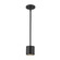 Nordic 3-in (3-in Dia.) Black Dimmable LED Exterior Cylinder Pendant (461|EP264104-BK)