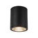 Nordic 6-in (5-in Dia.) Black Dimmable LED Exterior Ceiling Cylinder Light (461|EC265106-BK)