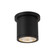 Nordic 4-in (3-in Dia.) Black LED Exterior Ceiling (461|EC264104-BK)
