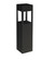 Sonoma 24-in Black LED Exterior Bollard (461|EB3024-BK-UNV)