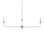 Nottaway Linear Champagne Chandelier (92|9000-1312)