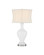 Zeta White Table Lamp (92|6000-1009)
