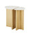 Doublet Marble Accent Table Set of 2 (92|4000-0233)