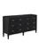 Verona Black Six-Drawer Chest (92|3000-0332)