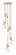 5 Light Chandelier (276|828P7-5R-MGLD)