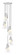 5 Light Chandelier (276|828P7-5R-BN)