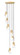7 Light Chandelier (276|828P6-7R-MGLD)