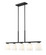 5 Light Linear Chandelier (276|7518-5L-MB)