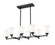 8 Light Linear Chandelier (276|7004-8L-MB)