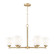 6 Light Chandelier (276|7004-6MGLD)
