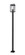 4 Light Outdoor Post Mounted Fixture (276|5019PHBS-536P-BK)