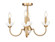 4 Light Semi Flush Mount (276|352-4SF-MGLD)