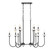 12 Light Linear Chandelier (276|352-42L-MB)
