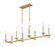 8 Light Linear Chandelier (276|3045-8L-MGLD)