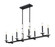8 Light Linear Chandelier (276|3045-8L-MB)
