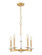 5 Light Chandelier (276|3045-5MGLD)