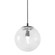 Palla 09'' Medium Base Pendant,120V,BK (1|PLAP09MBBK)