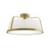 Lizzette 18'' Med Base Ceiling,120V,LB (1|LIZC18MBLB)