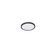 Edge Round 08'' LED Flush Mount,120V,15W,5 CCT,BK (1|EGRF08LAJD5BK)