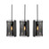Dana 3 Light Linear Pendant,60W,BK (1|DNAP10MBBKLNR3)