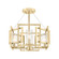 Golden Lighting Marco 4-light Pendant in Brushed Champagne Brass (36|6068-4P BCB)