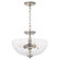 ADAMS 15'' CLEAR/HAMMERED DUAL MOUNT - STN (83|2800-15-265)
