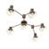 Hub & Spoke - Luna - Linear - 6pc (1289|SMB0095-HL-BB-FA-L3)