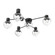 Hub & Spoke - Luna - Round - 6pc (1289|SMB0095-H6-MB-ZC-L1)