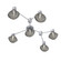 Hub & Spoke - Mesa - Linear - 6pc (1289|SMB0089-HL-CS-S-L1)