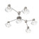 Hub & Spoke - Mesa - Linear - 6pc (1289|SMB0089-HL-BS-C-L3)