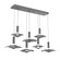 Cumulus Linear 7pc Multi-Pendant (1289|PLB0099-07-GP-00-C01-L3-BI)