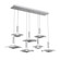 Cumulus Linear 7pc Multi-Pendant (1289|PLB0099-07-CS-00-C01-L3-BI)
