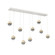 Cabochon Linear 9pc Multi-Pendant (1289|PLB0093-09-WI-S-C01-L3-TR)