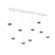 Cabochon Linear 9pc Multi-Pendant (1289|PLB0093-09-WI-S-C01-L1-MS)