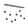 Cabochon Linear 9pc Multi-Pendant (1289|PLB0093-09-GP-S-C01-L1-FB)