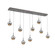 Cabochon Linear 9pc Multi-Pendant (1289|PLB0093-09-GP-B-C01-L1-CS)